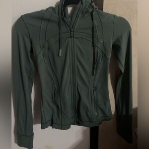 Lulu lemon define jacket in dark forest green